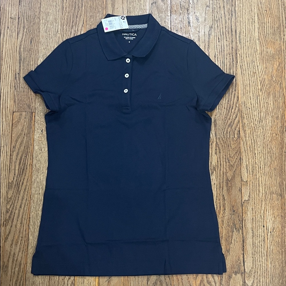 NWT Nautica Navy Polo Shirt